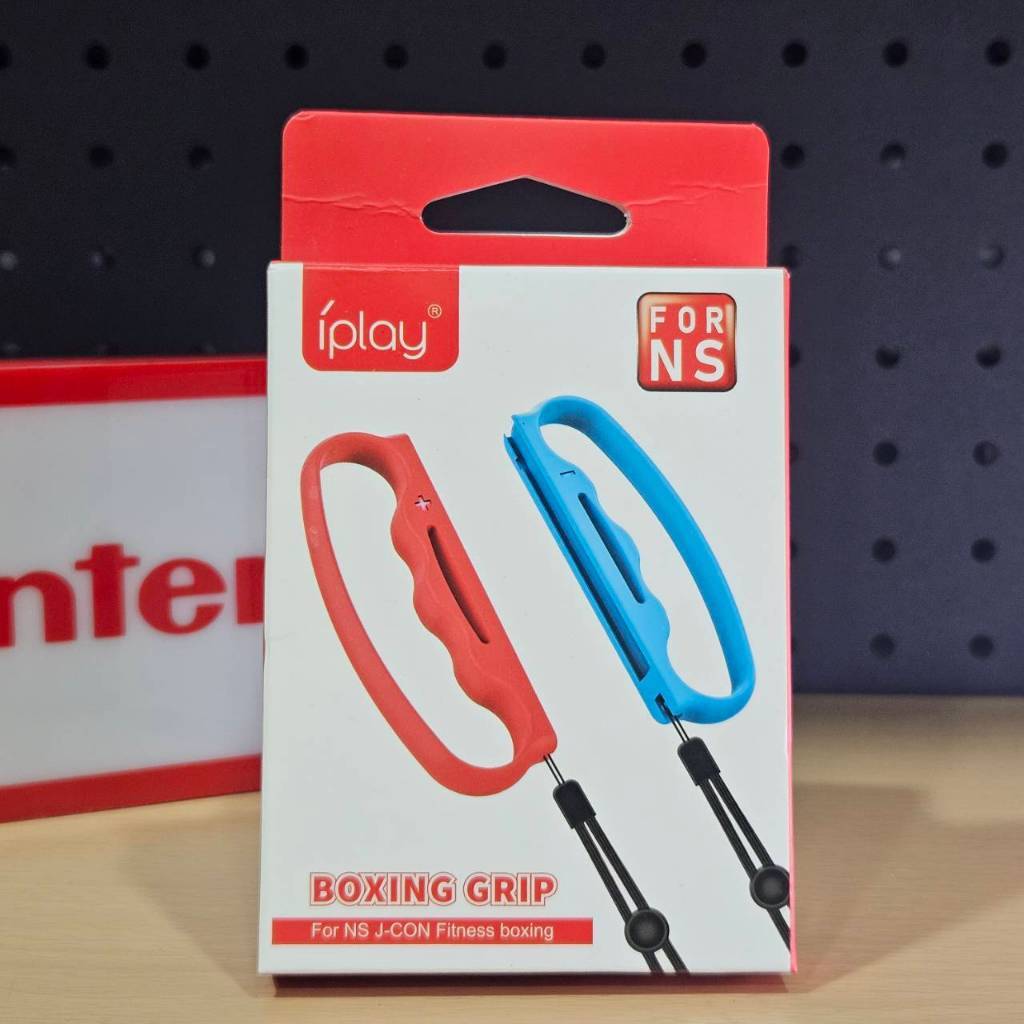 遊戲+拳擊握把(NS1代紅+藍)