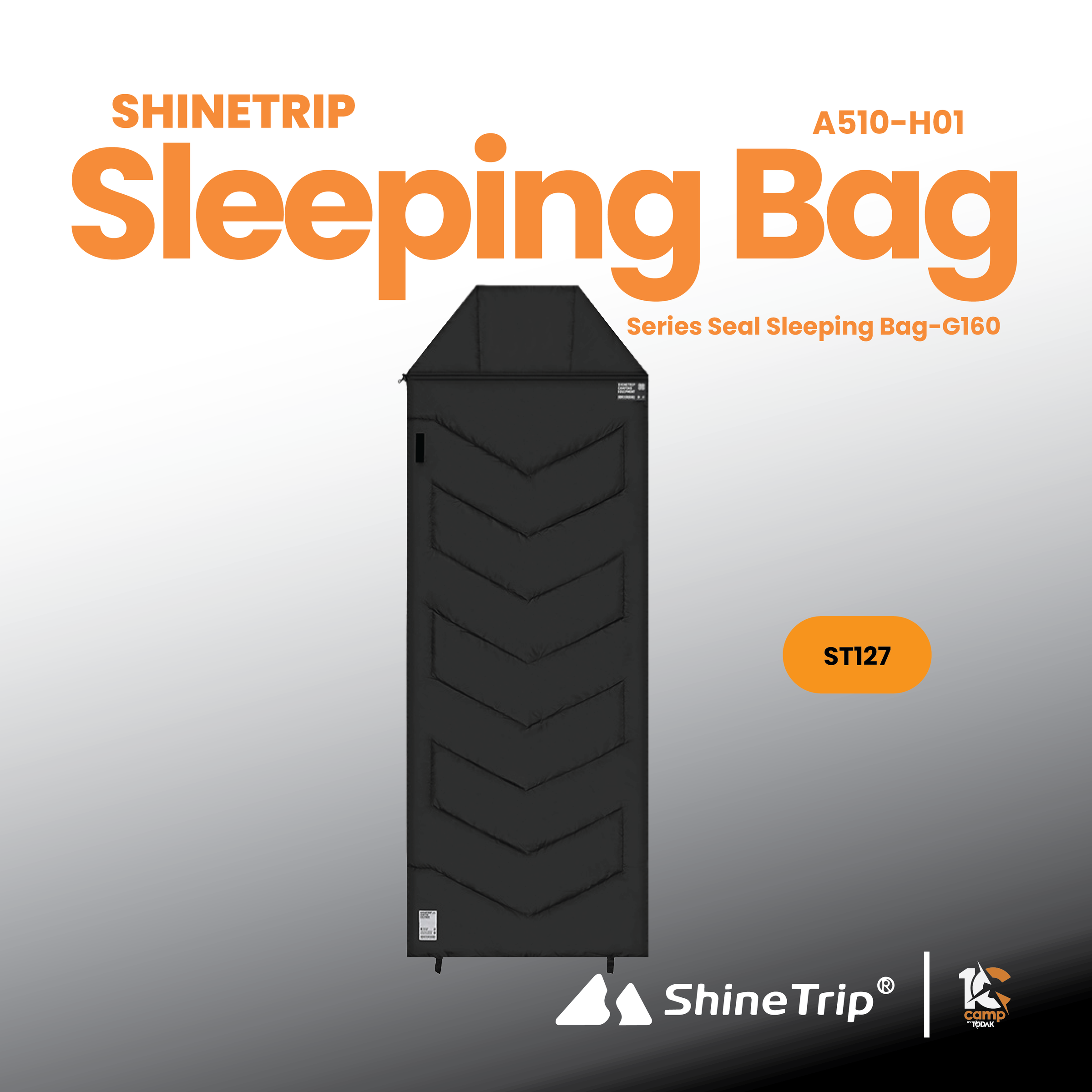 ST127 | SHINETRIP A510-H01_#05 Series Seal Sleeping Bag-G160