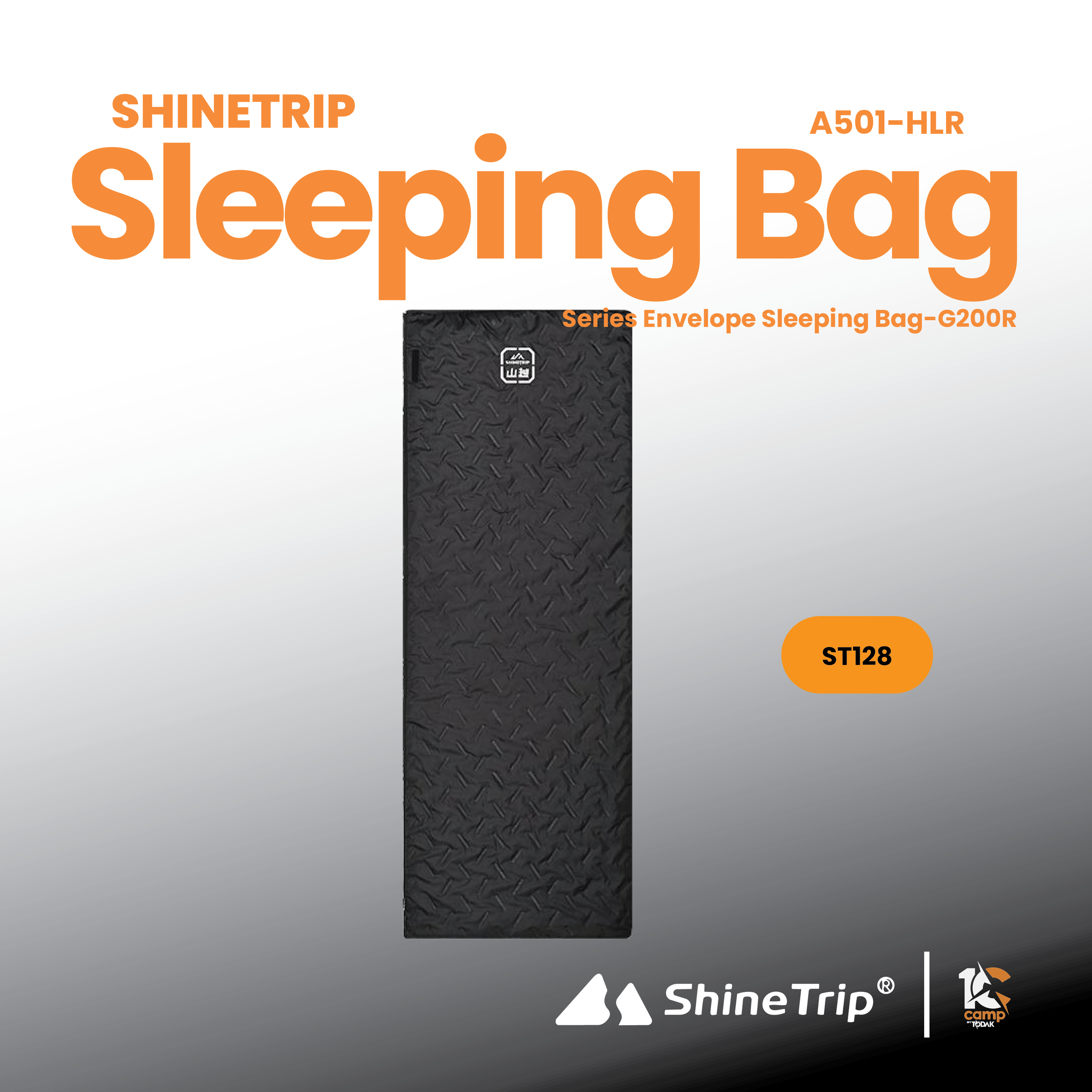 ST128 | SHINETRIP A501-HLR _#05 Series Envelope Sleeping Bag-G200R