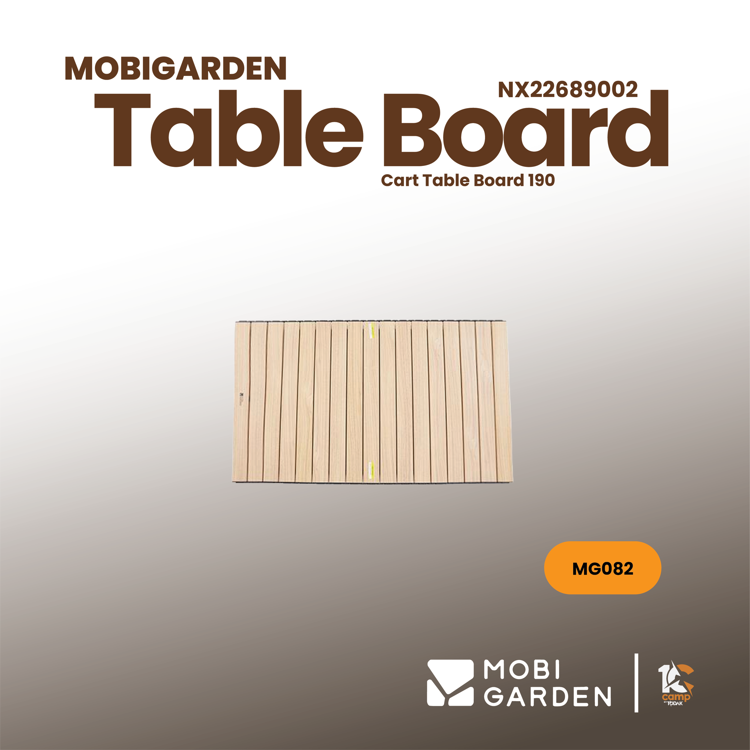 MG082 | MOBI GARDEN NX22689002 _ CART TABLE BOARD 190