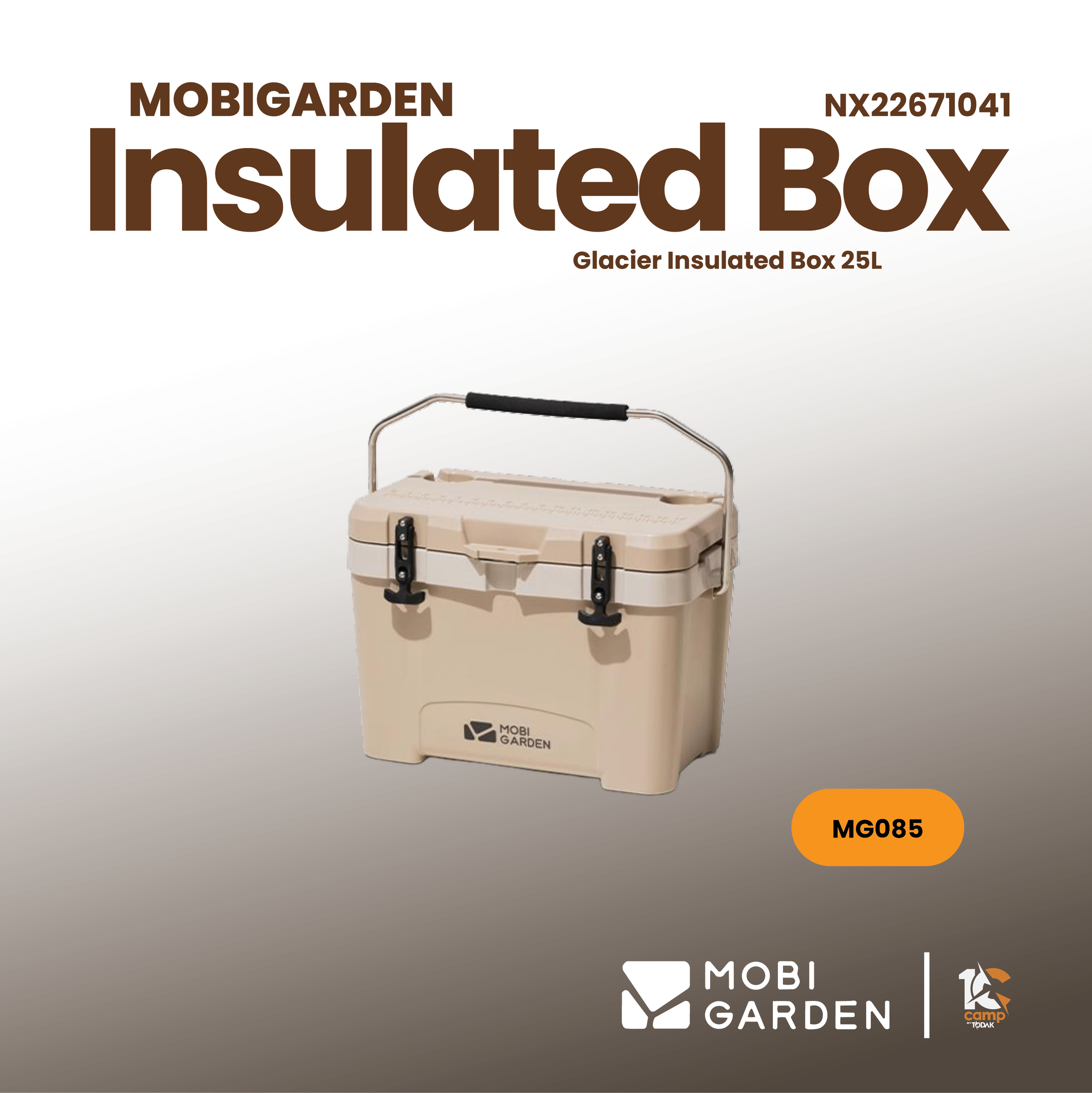 MG085 | MOBI GARDEN NX22671041_ GLACIER INSULATED BOX 25L