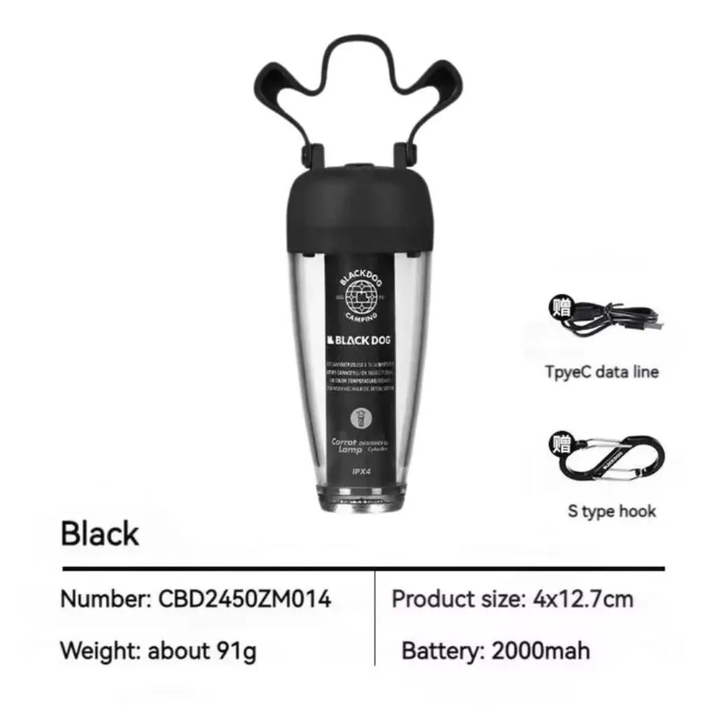 Lampu Gantung Camping Blackdog Carrot