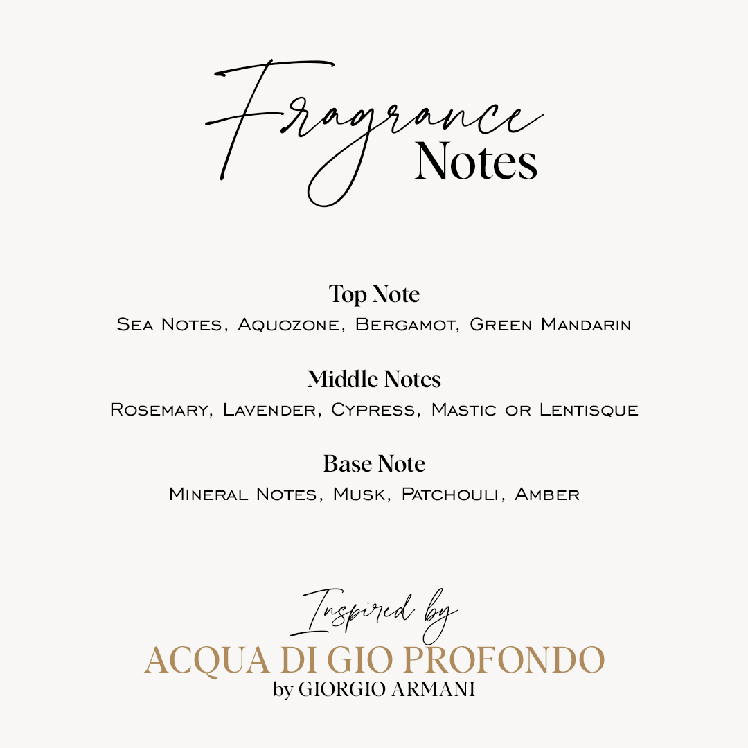 Acqua di Gio Profondo (Giorgio Armani)