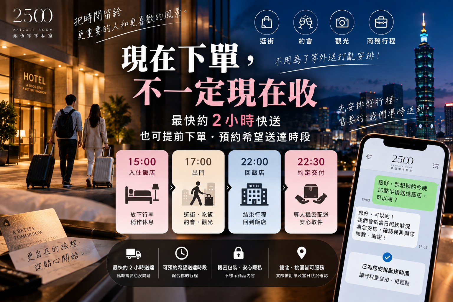 情趣用品提前下單預約希望送達時間服務