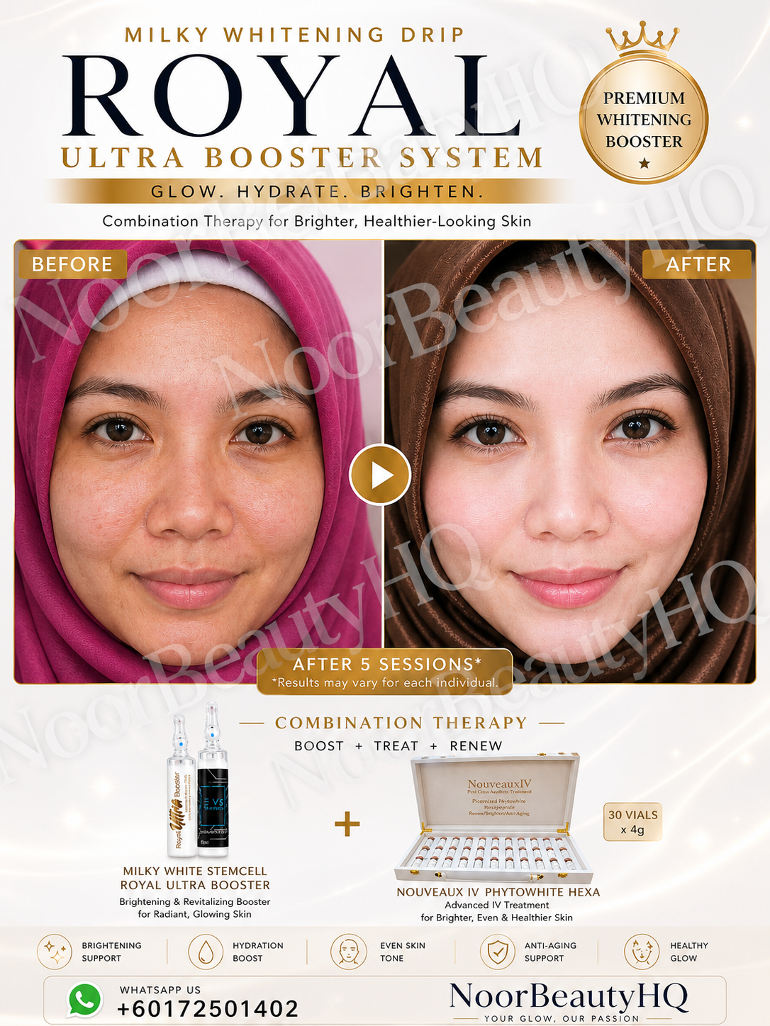 Before & After: Real Glow Transformation