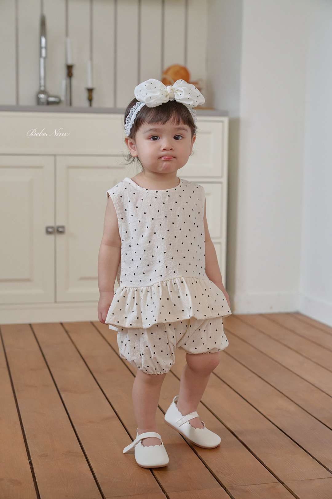 2_도트블루머세트_모델사진0