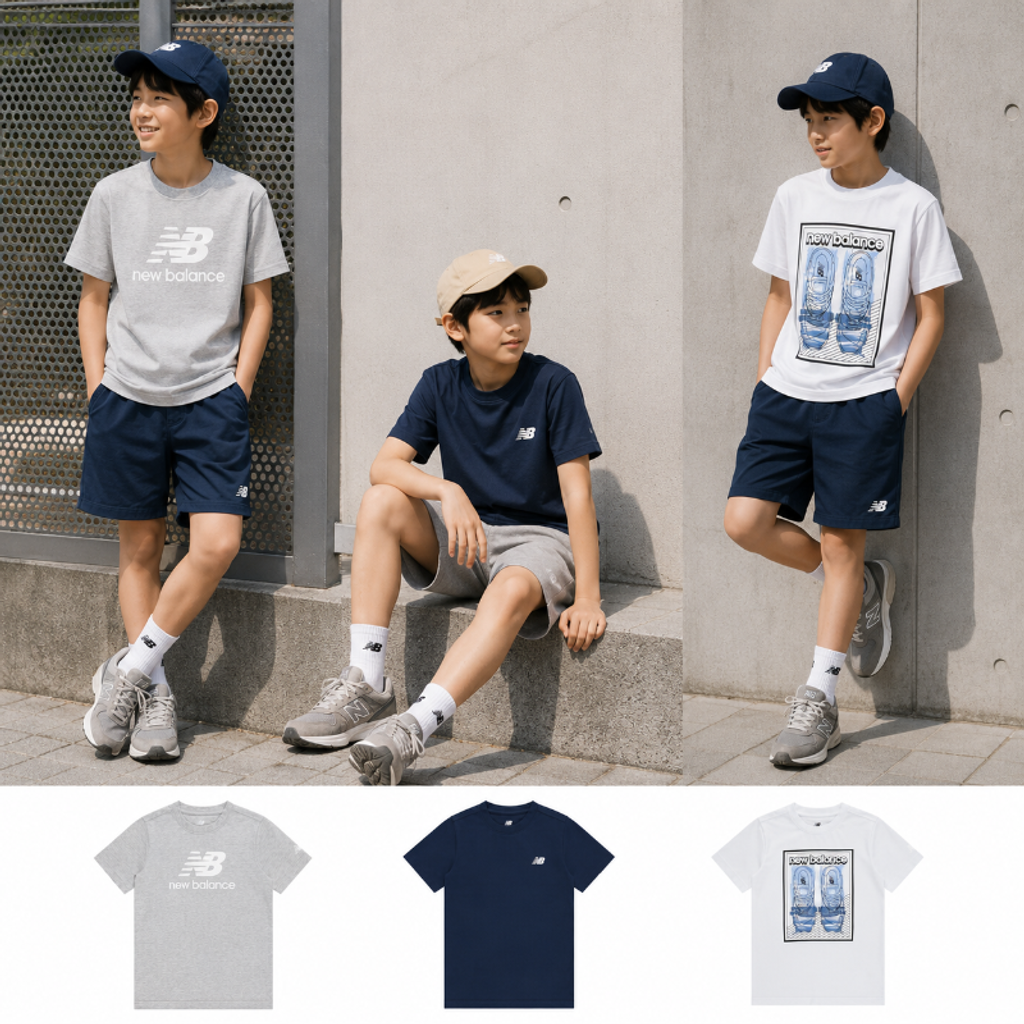 26A060506 NEW BALANCE 童裝三件組短袖T恤-4_0