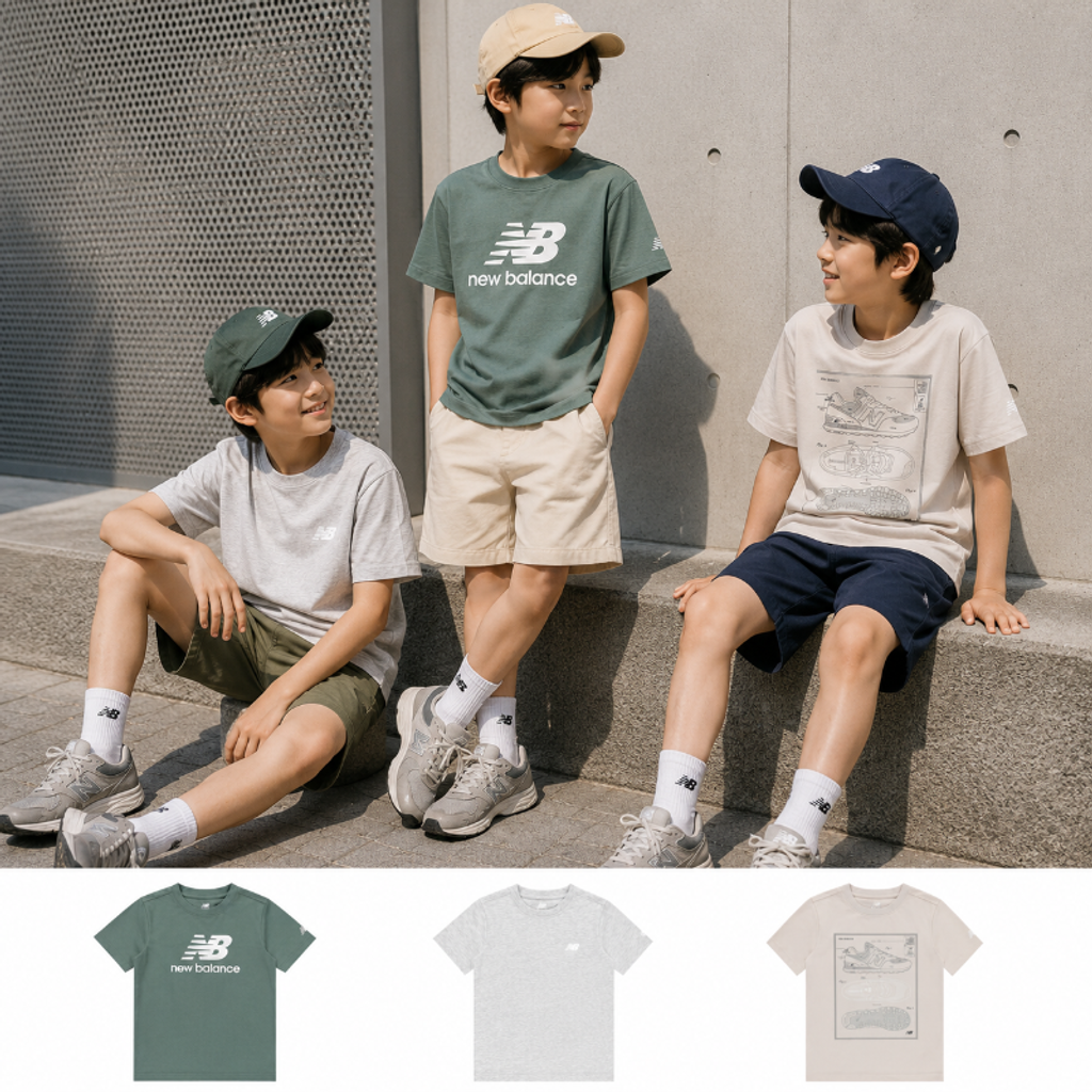 26A060506 NEW BALANCE 童裝三件組短袖T恤-2_0