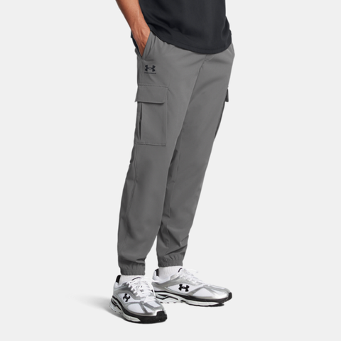 26A060801 UNDER ARMOUR Vibe 機能工裝長褲-_0