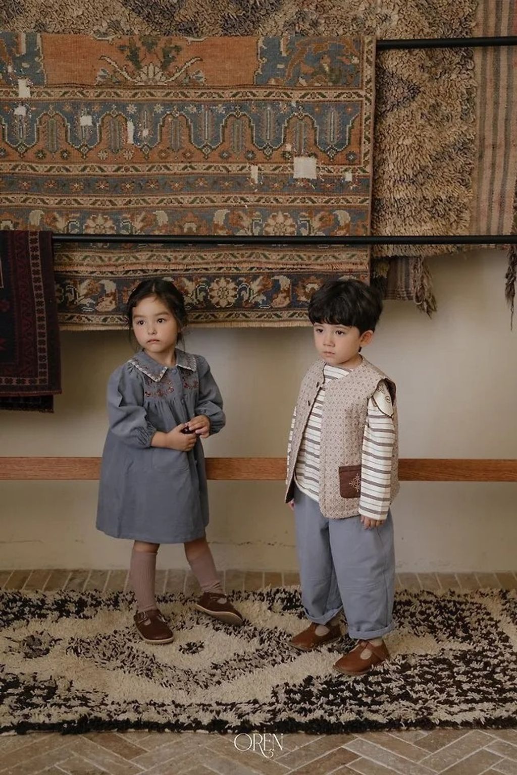 ProductGroup-104-[KIDS] 洋裝 OREN 카밀코듀로이원피스 26가을