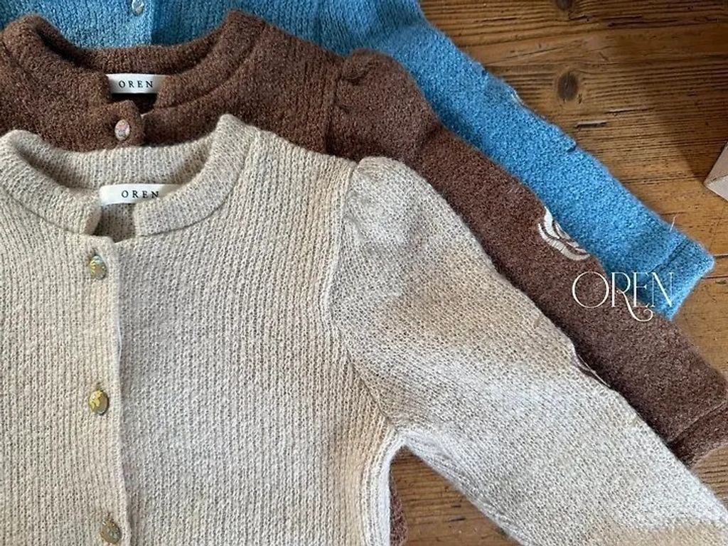 ProductGroup-72-[KIDS] 罩衫 OREN 젬마니트가디건 26가을