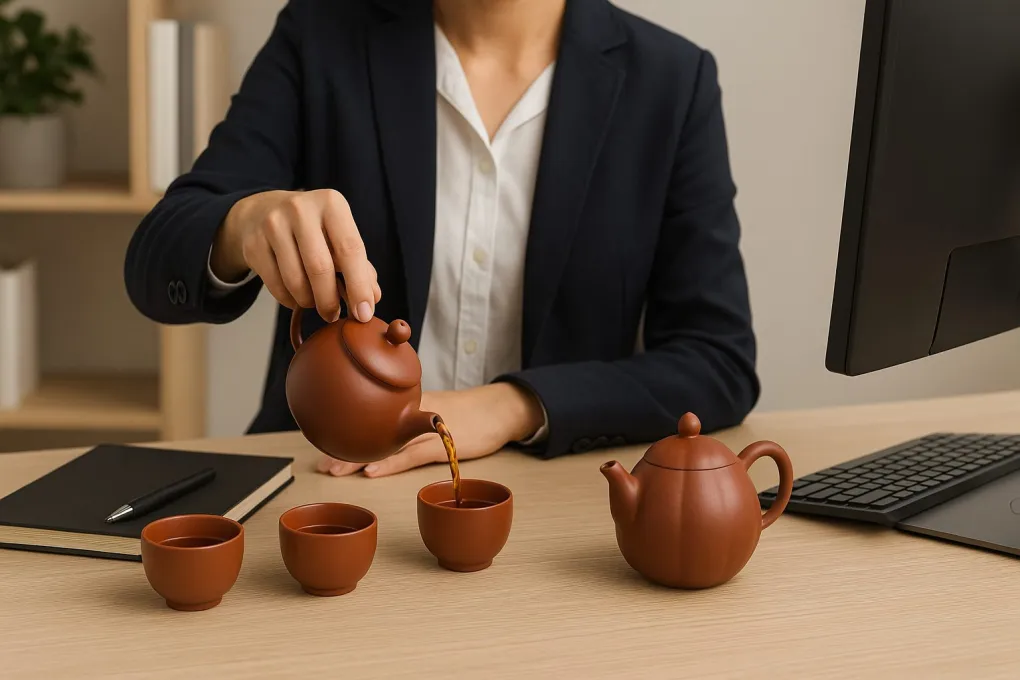 上班族喝茶指南：辦公室泡茶怎麼泡？5個提升工作品質的台灣茶習慣｜磅茶 Bondeo
