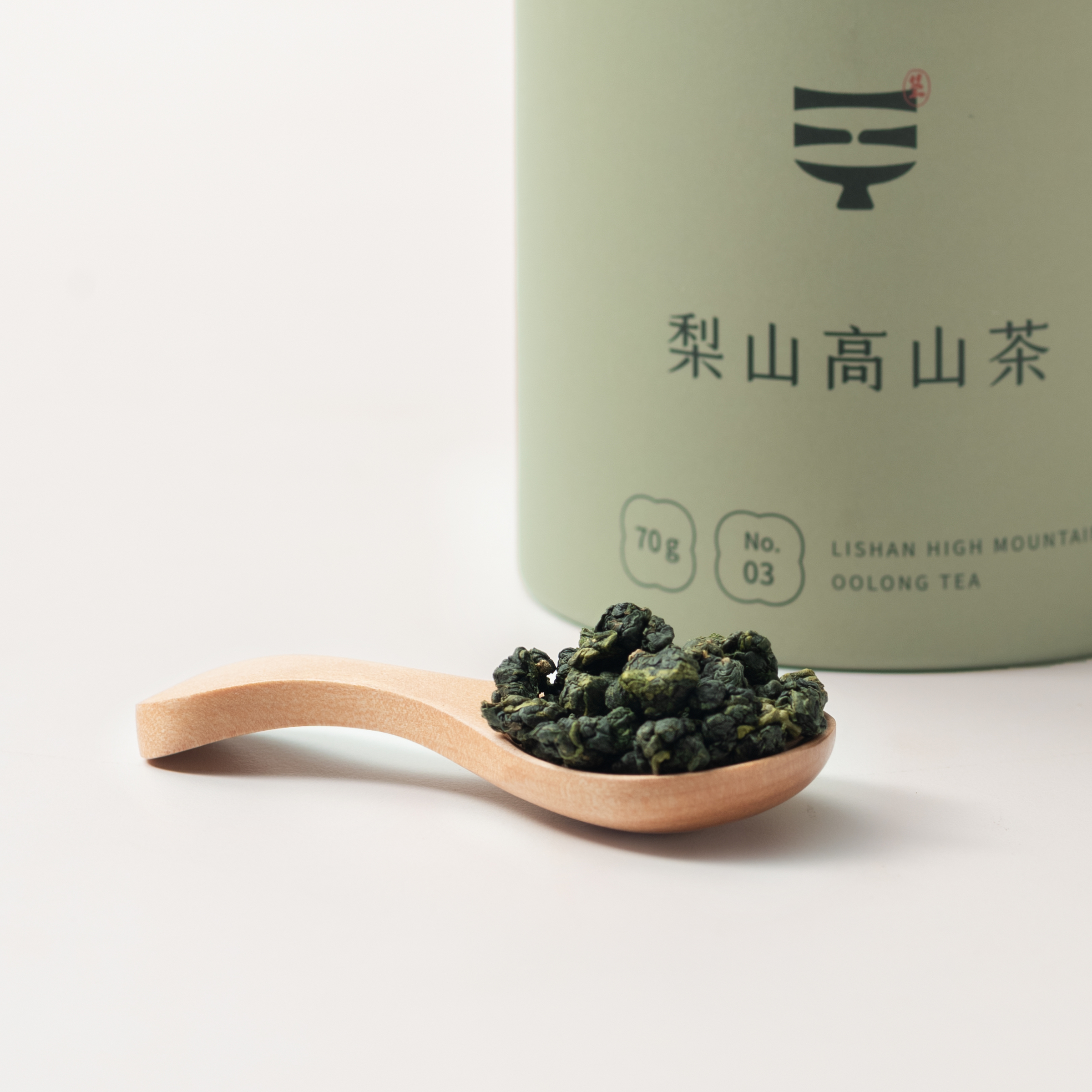 梨山茶葉特寫大