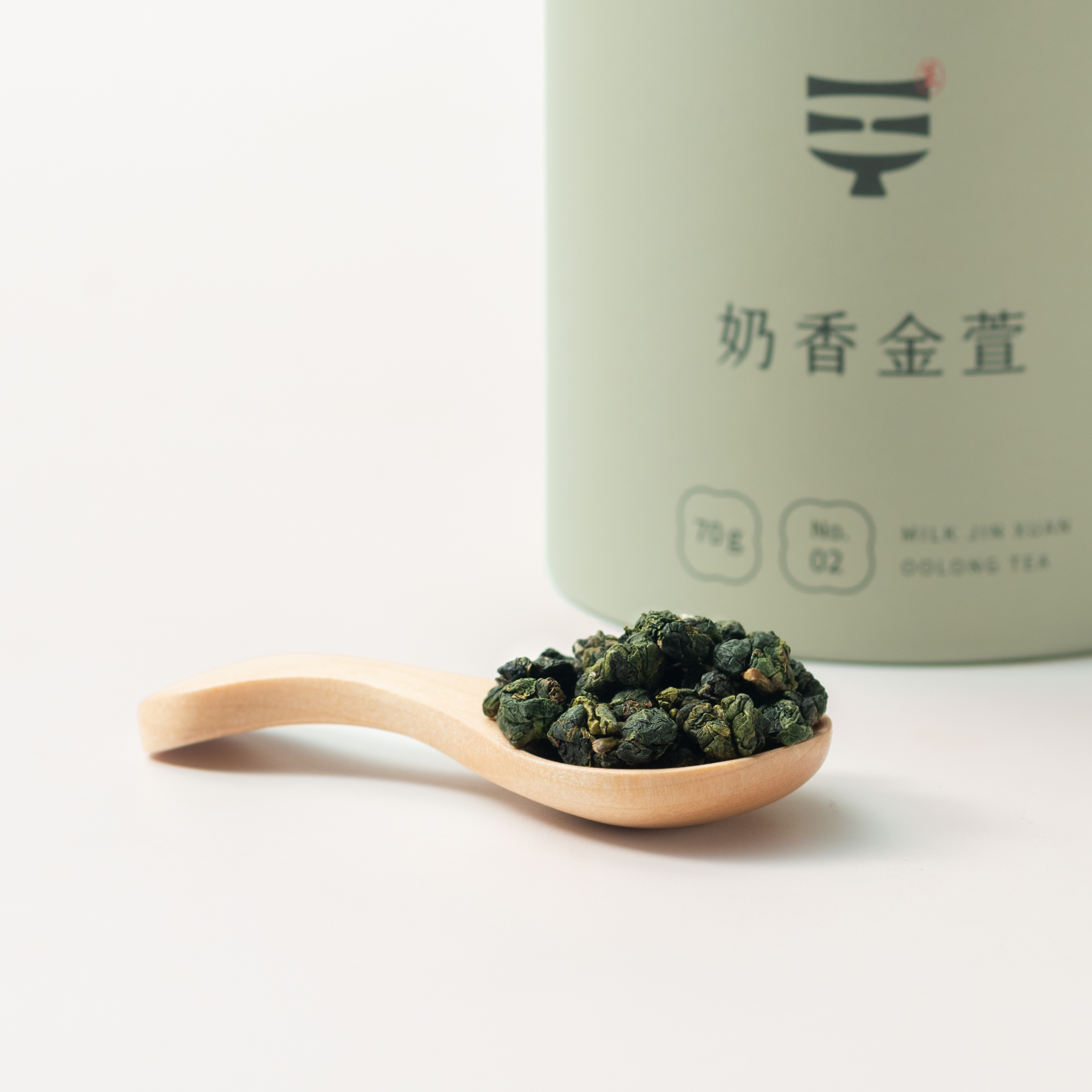 奶香茶葉特寫大