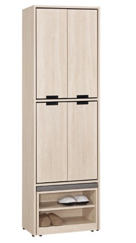 2516-3 昆提斯2尺多功能玄關鞋櫃 (小)