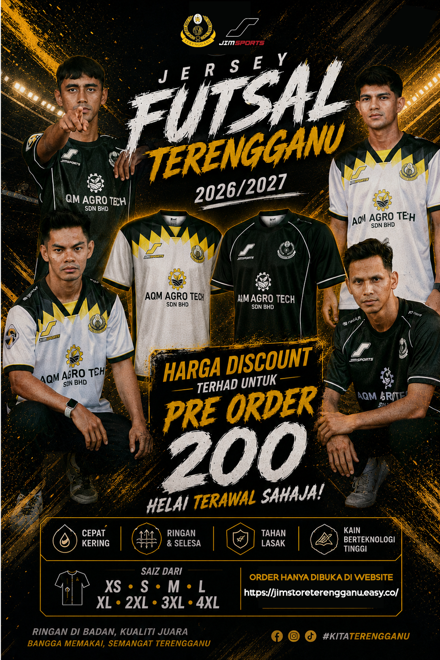 Jimstore Terengganu | PROMOSI UNTUK 200 HELAI SAHAJA