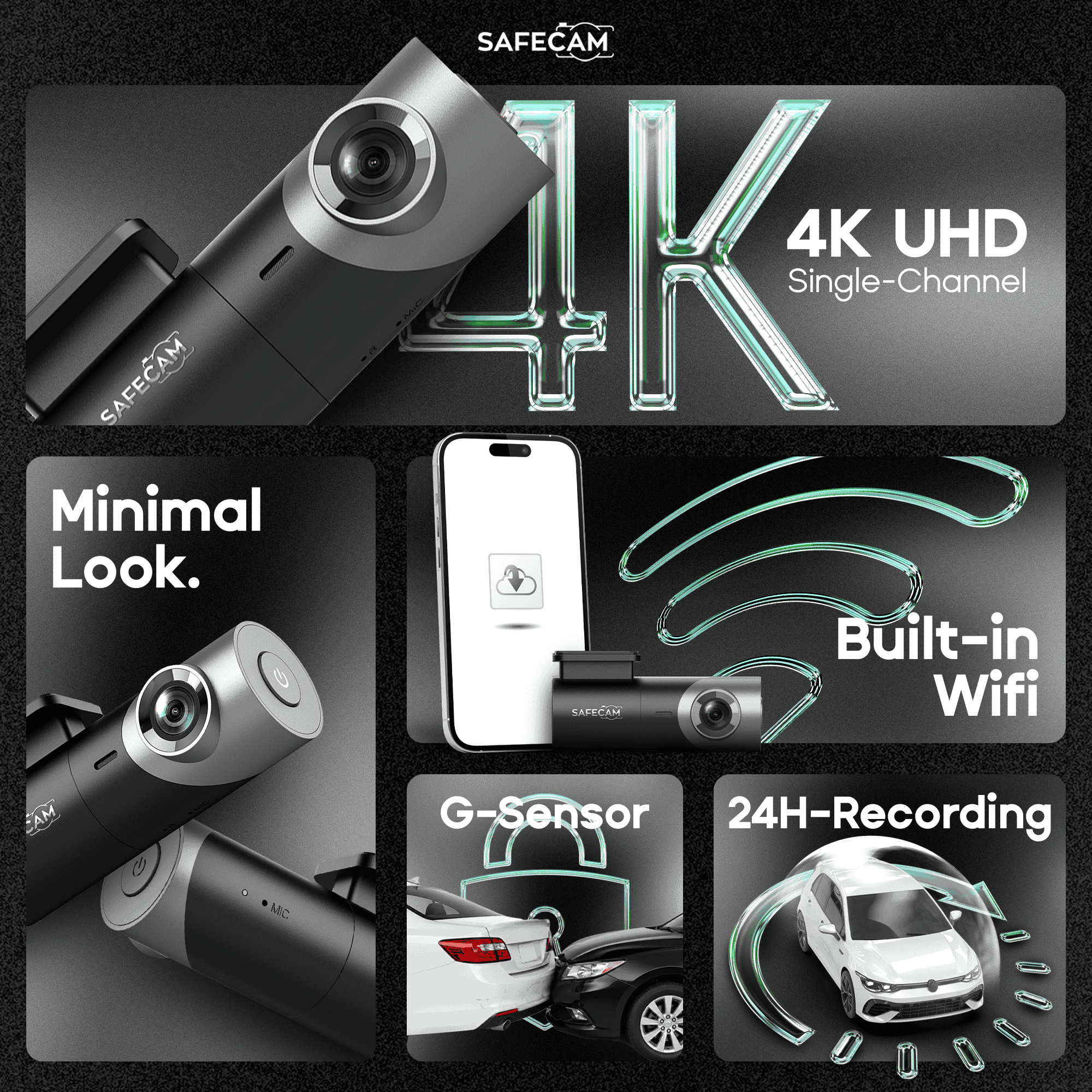 SAFECAM Ultra-1 Sleek Simple Ultra