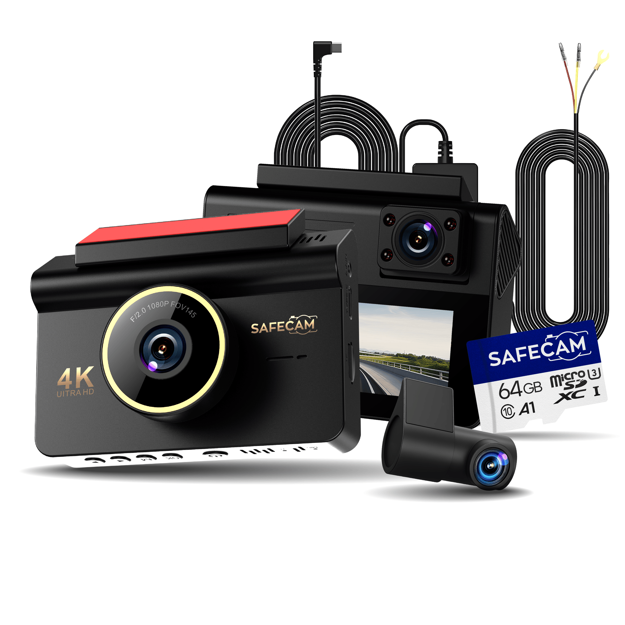 X900 + 64GB SD Card + 24H Hardwire Kit