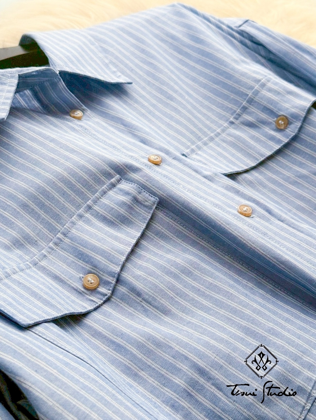 LINE_ALBUM_藍色條紋大口袋襯衫_260324_11