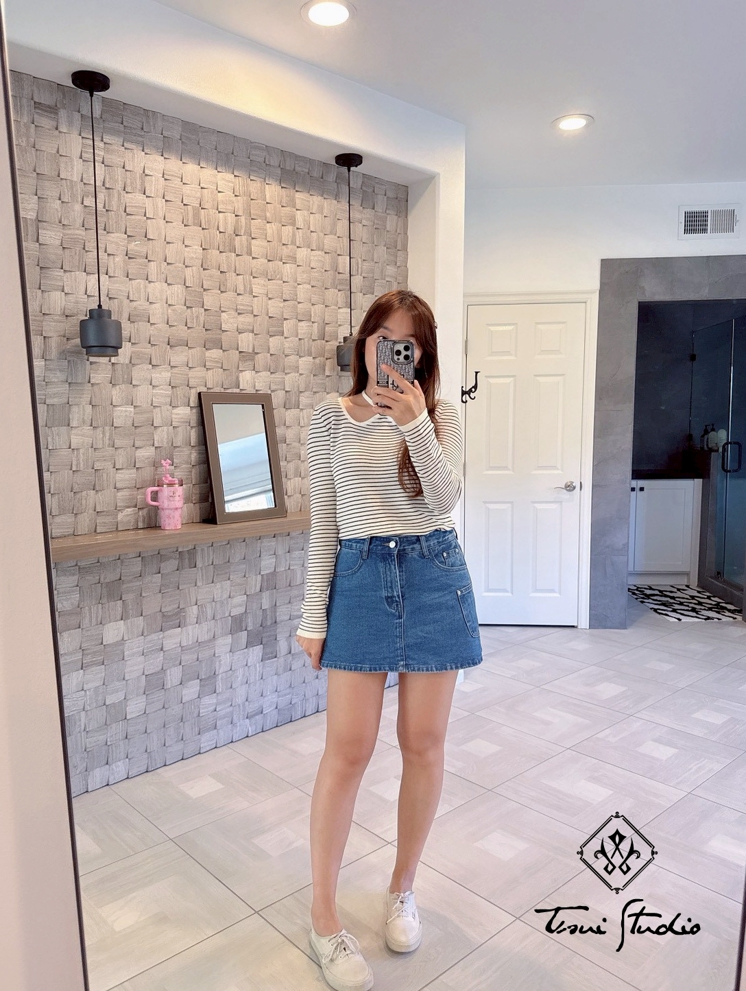 LINE_ALBUM_繞頸針織長袖黑白條紋上衣_260324_12