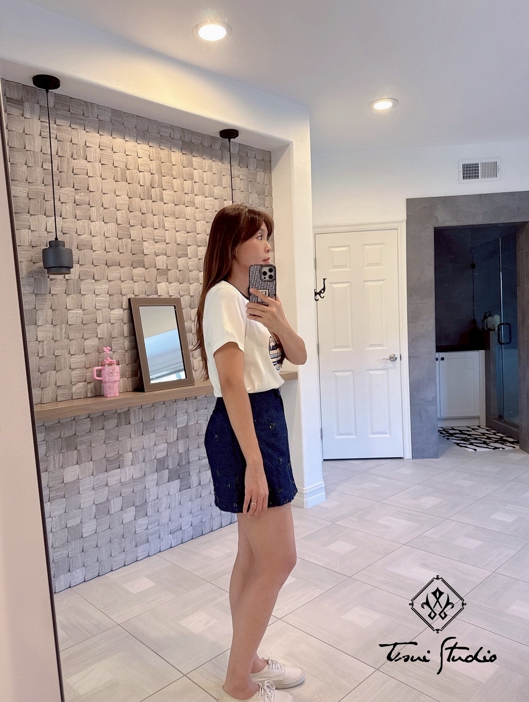 LINE_ALBUM_亮片繡花壓褶牛仔短裙_260414_8