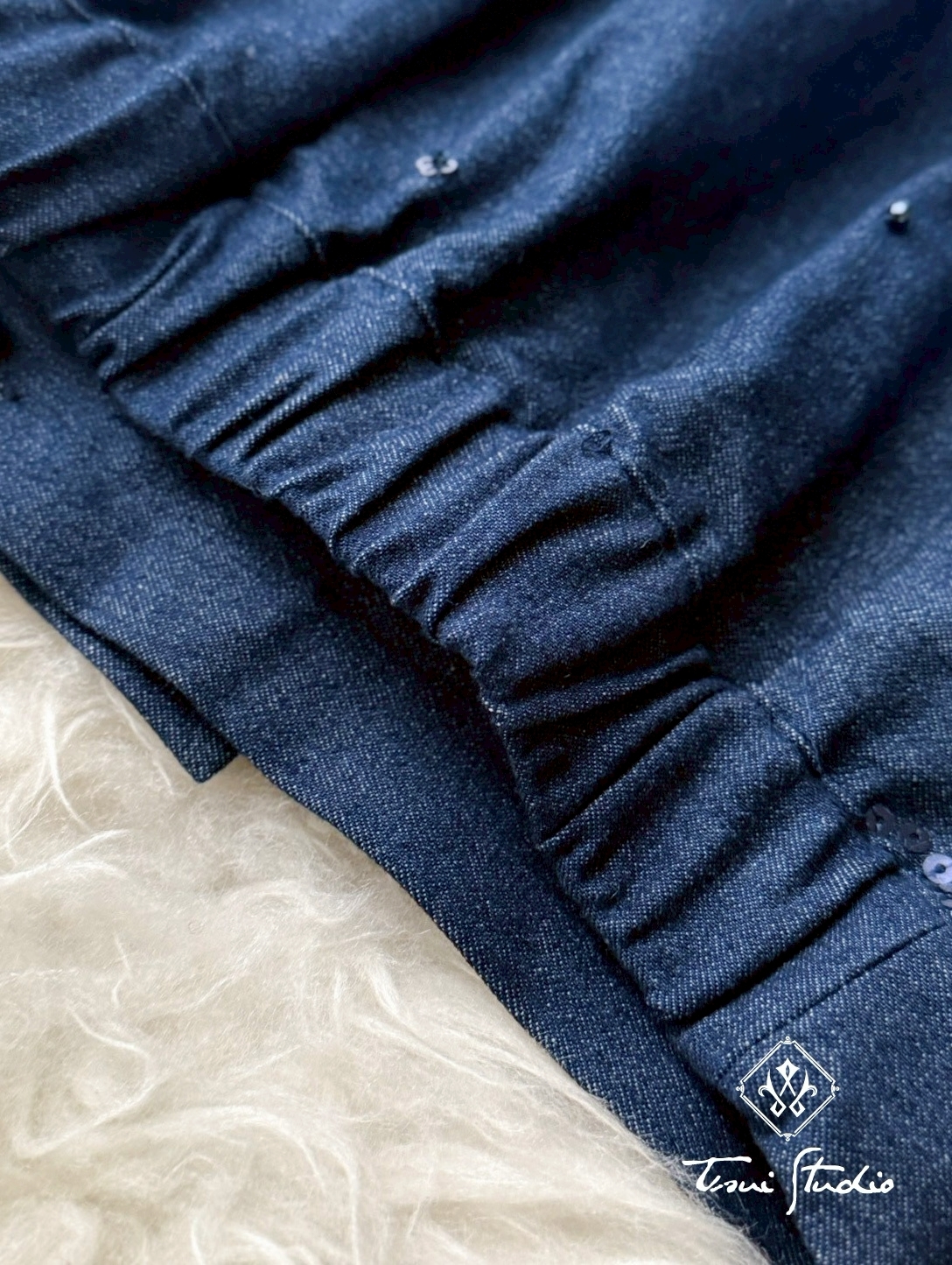 LINE_ALBUM_亮片繡花壓褶牛仔短裙_260414_11