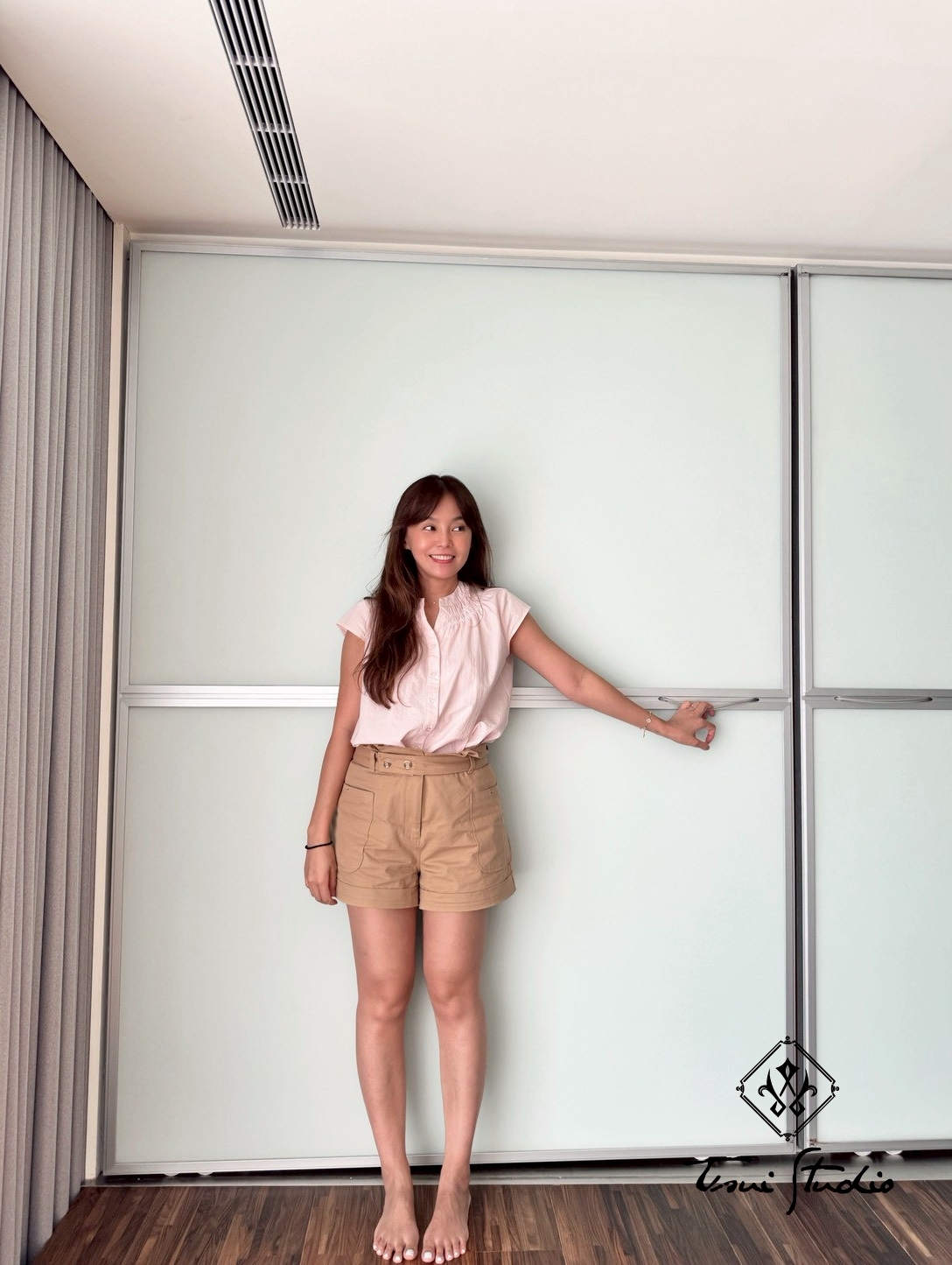 LINE_ALBUM_小飛袖壓褶襯衫上衣_260414_11