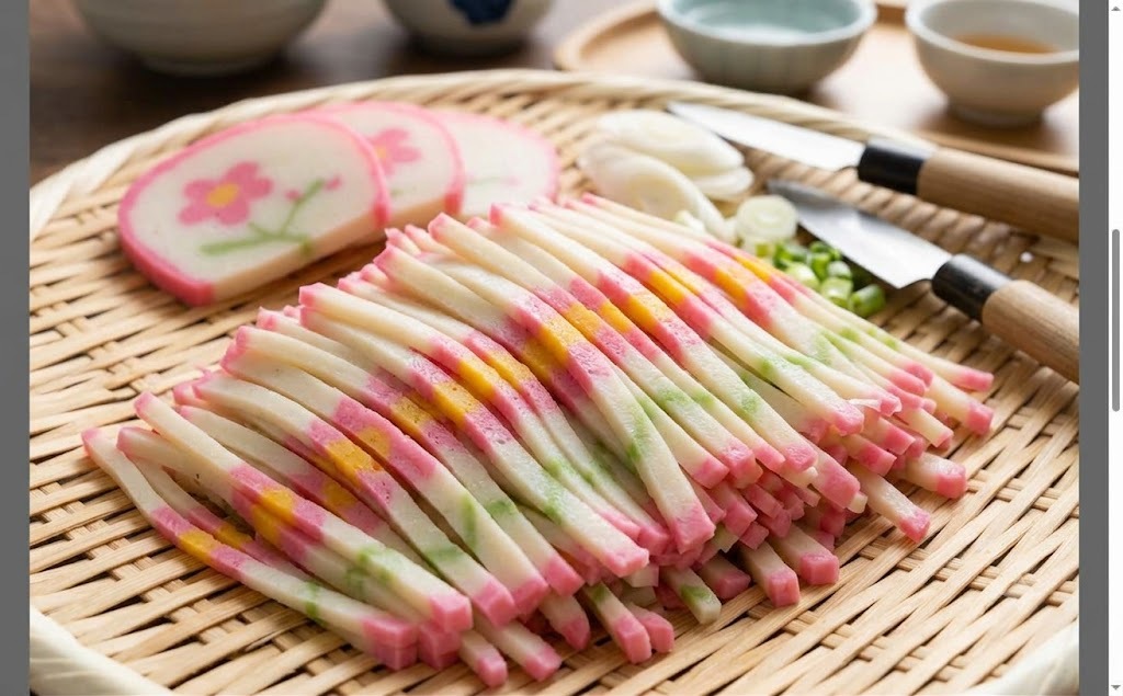 魚板切絲