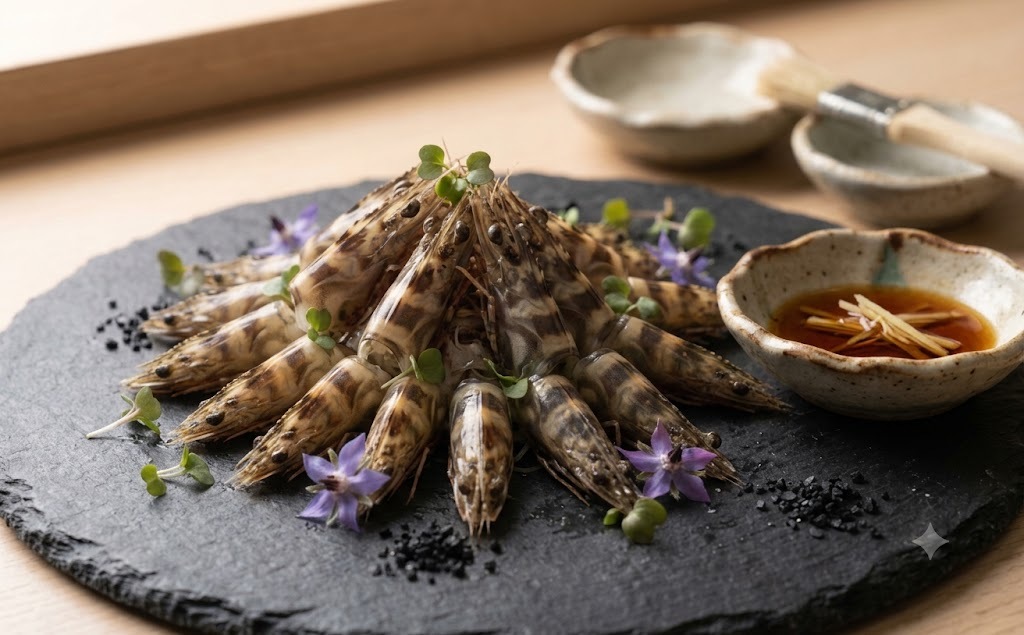 生蝦頭