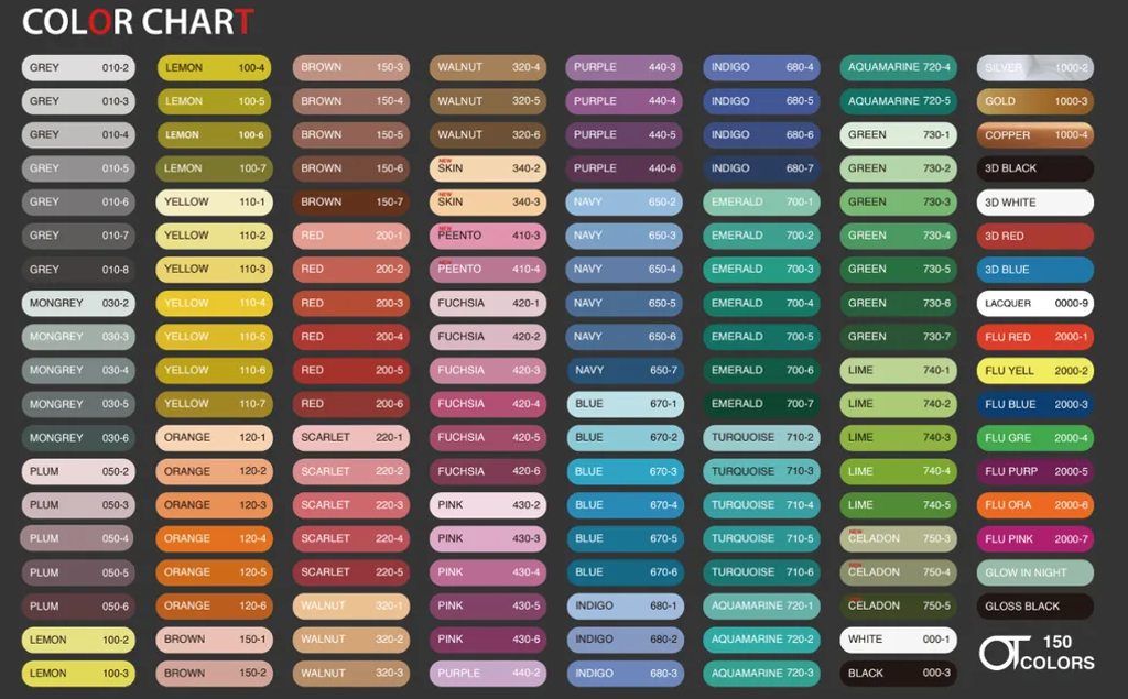 COLOR CHART 400ML 