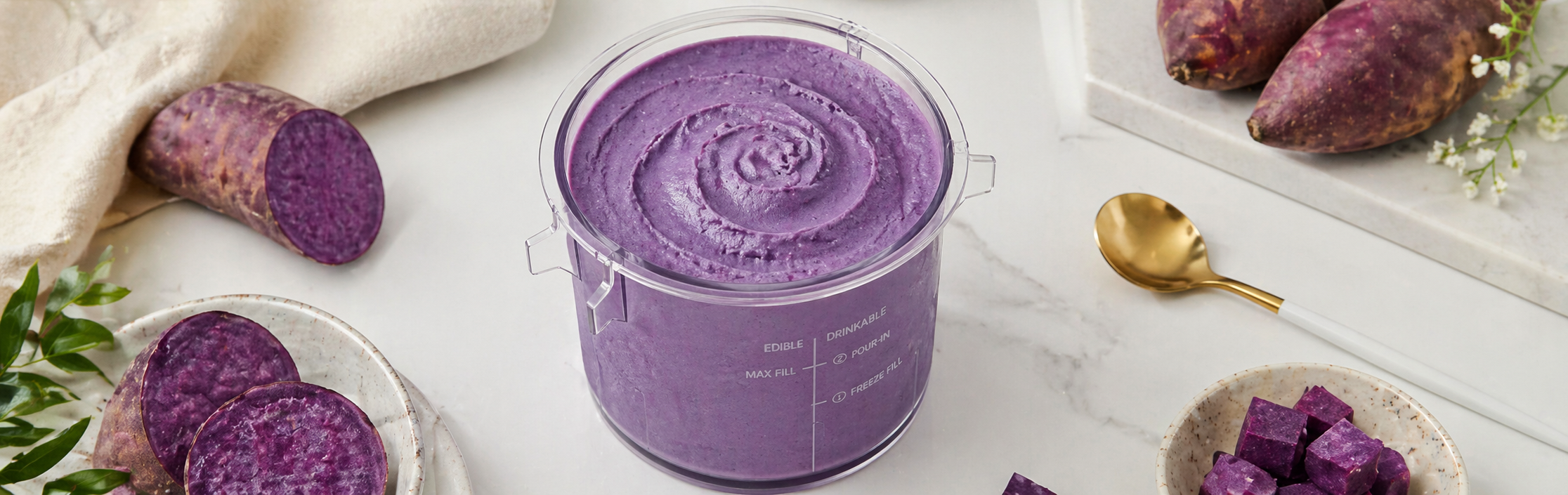 Ube Halaya ice cream 