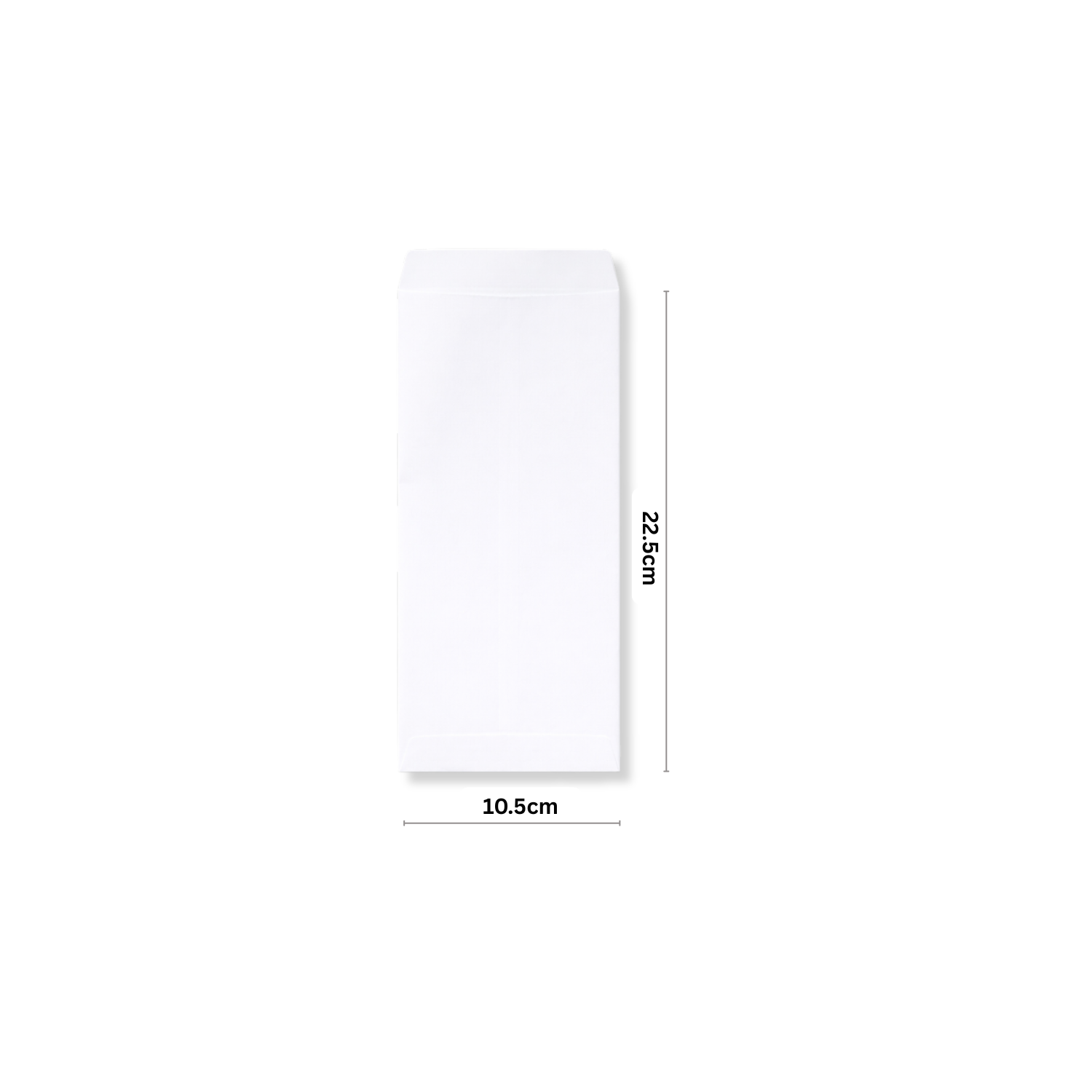 中式信封-白道林 15K 規格：10.5cm X 22.5cm 標準型：100.0g