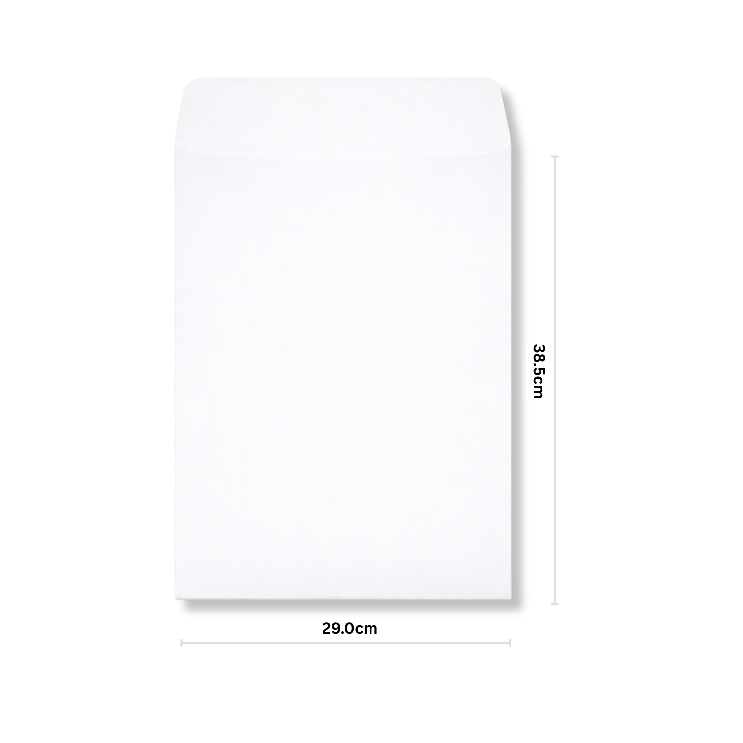 中式公文封-白牛皮 大4Ｋ 規格：29.0cm X 38.5cm 標準型：100.0g
