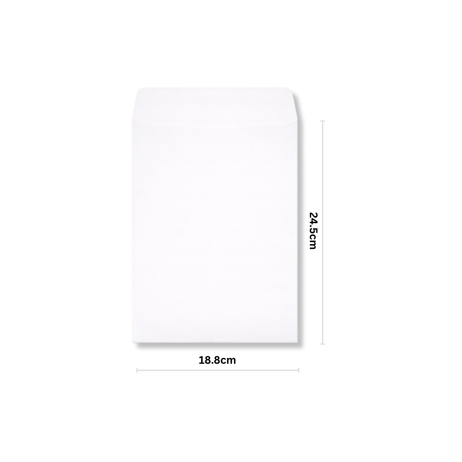 中式公文封-白牛皮 9K 規格：18.8cm X 24.5cm 標準型：100.0g