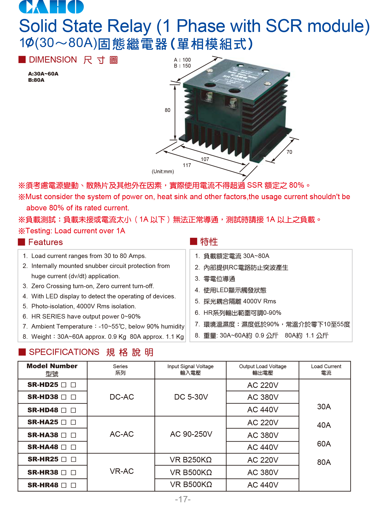 Solid State Relay 固態繼電器-01