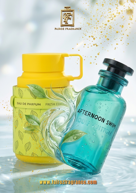 Black and Gold Modern Perfume Poster (3)