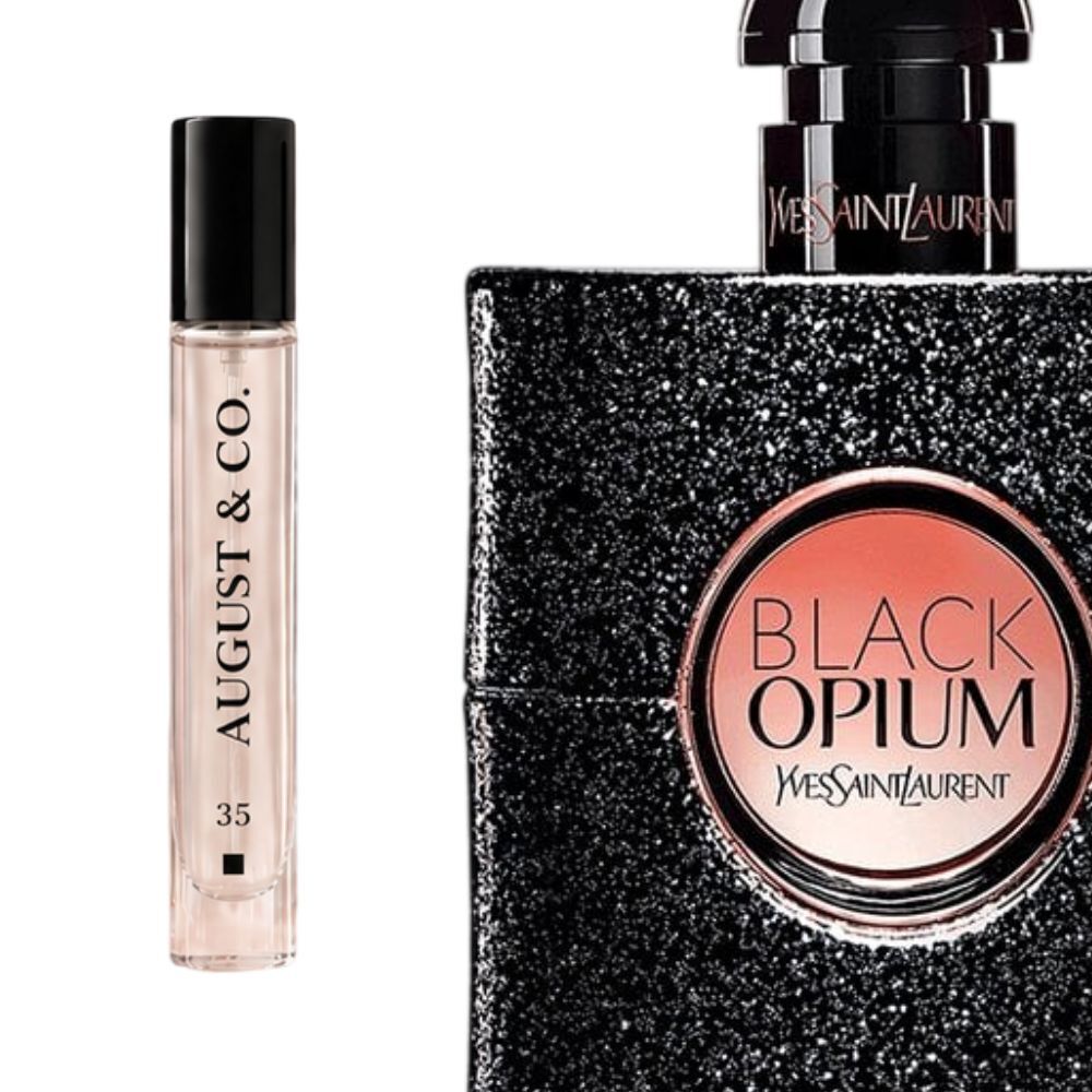 Yves Saint Laurent Black Opium Eau de Parfum is a bold and addictive fragrance with a sweet, gourmand character. It opens with rich coffee and pear notes, followed by a soft floral heart of orange