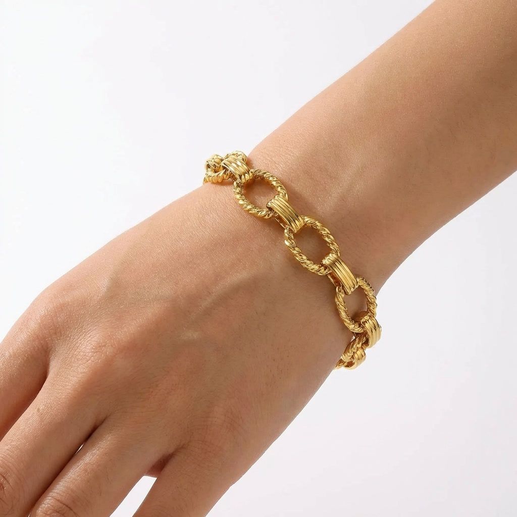 gemini-image-2_First_Photo_worn_on_model_s_hand_Prompt_Close-up_shot_of_a_gold_rope-link_bracel-0