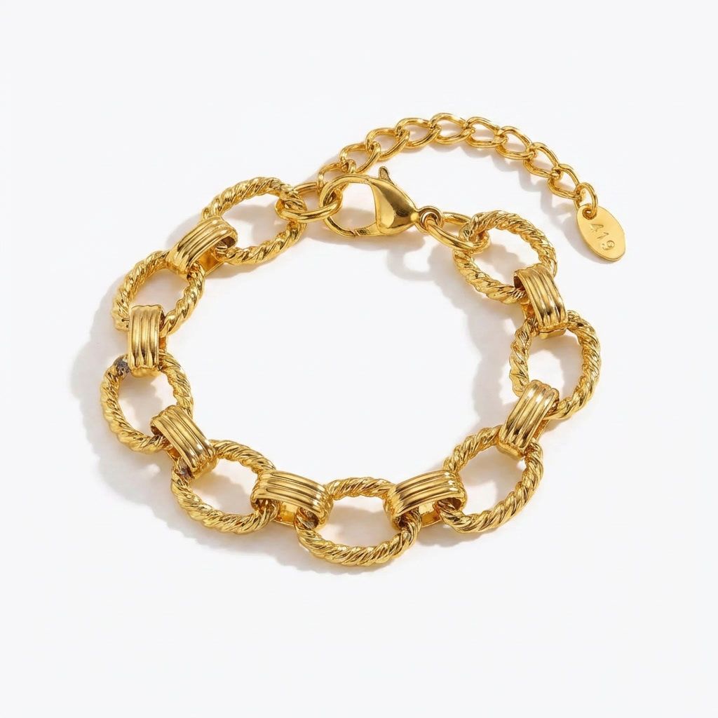 gemini-image-2_Fifth_Photo_top_view_Prompt_A_top-down_view_of_the_gold_rope-link_bracelet_place-0