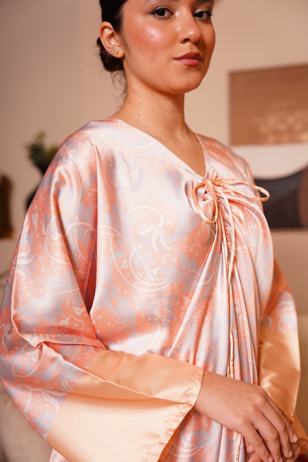 premium anggun pleats kaftan