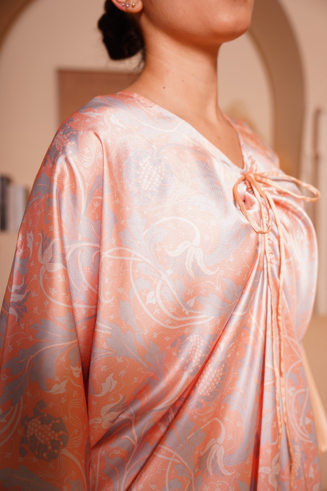 premium anggun pleats kaftan