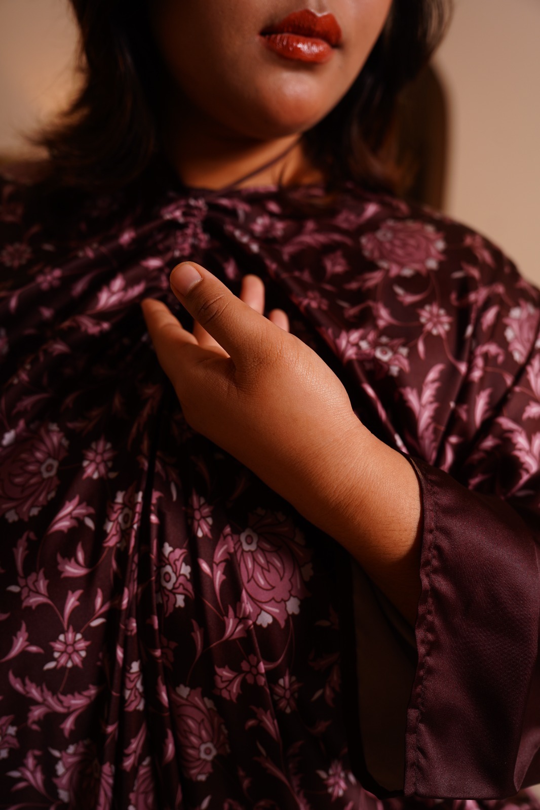 premium anggun pleats kaftan