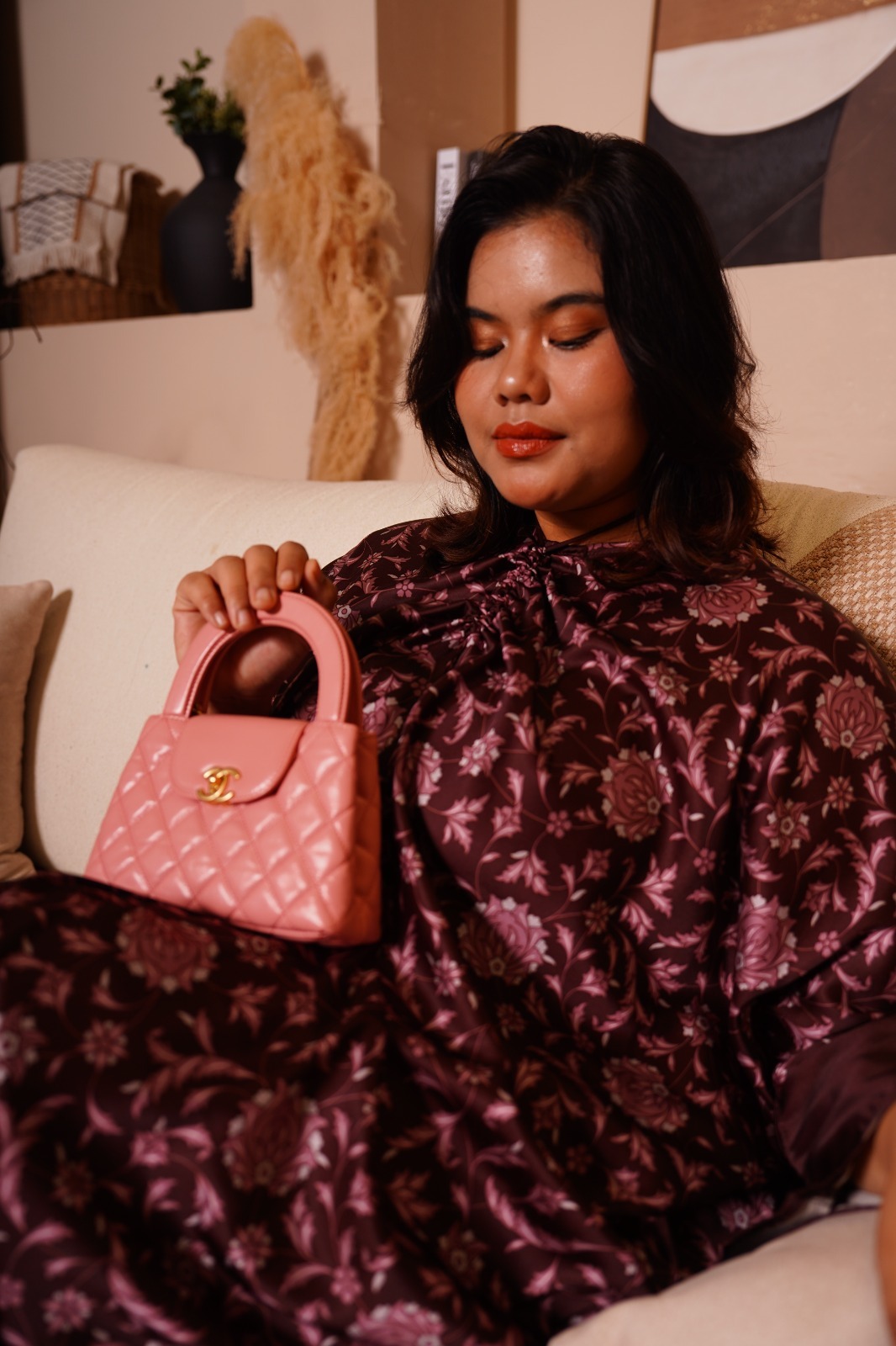 premium anggun pleats kaftan