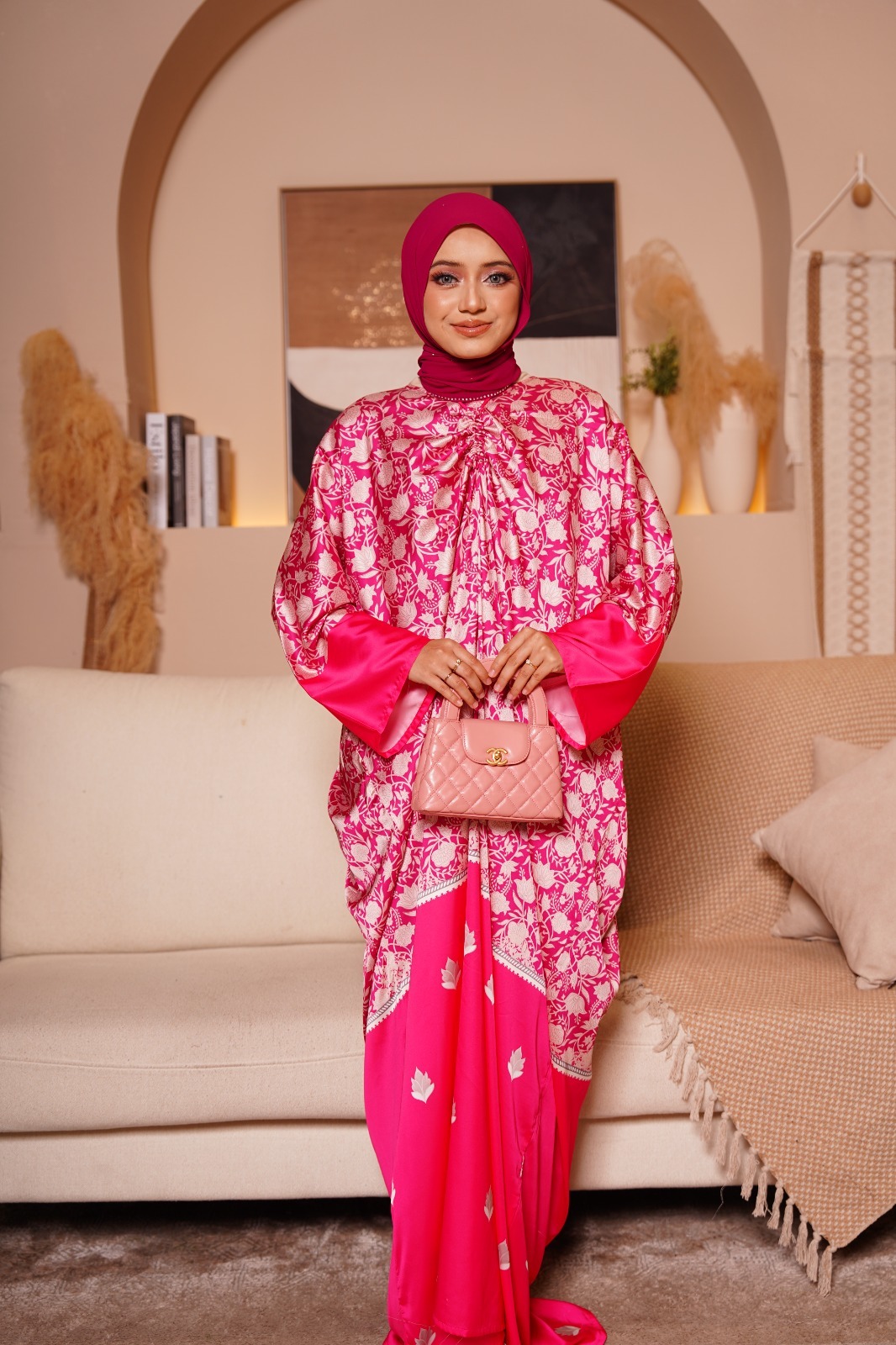 premium anggun pleats kaftan