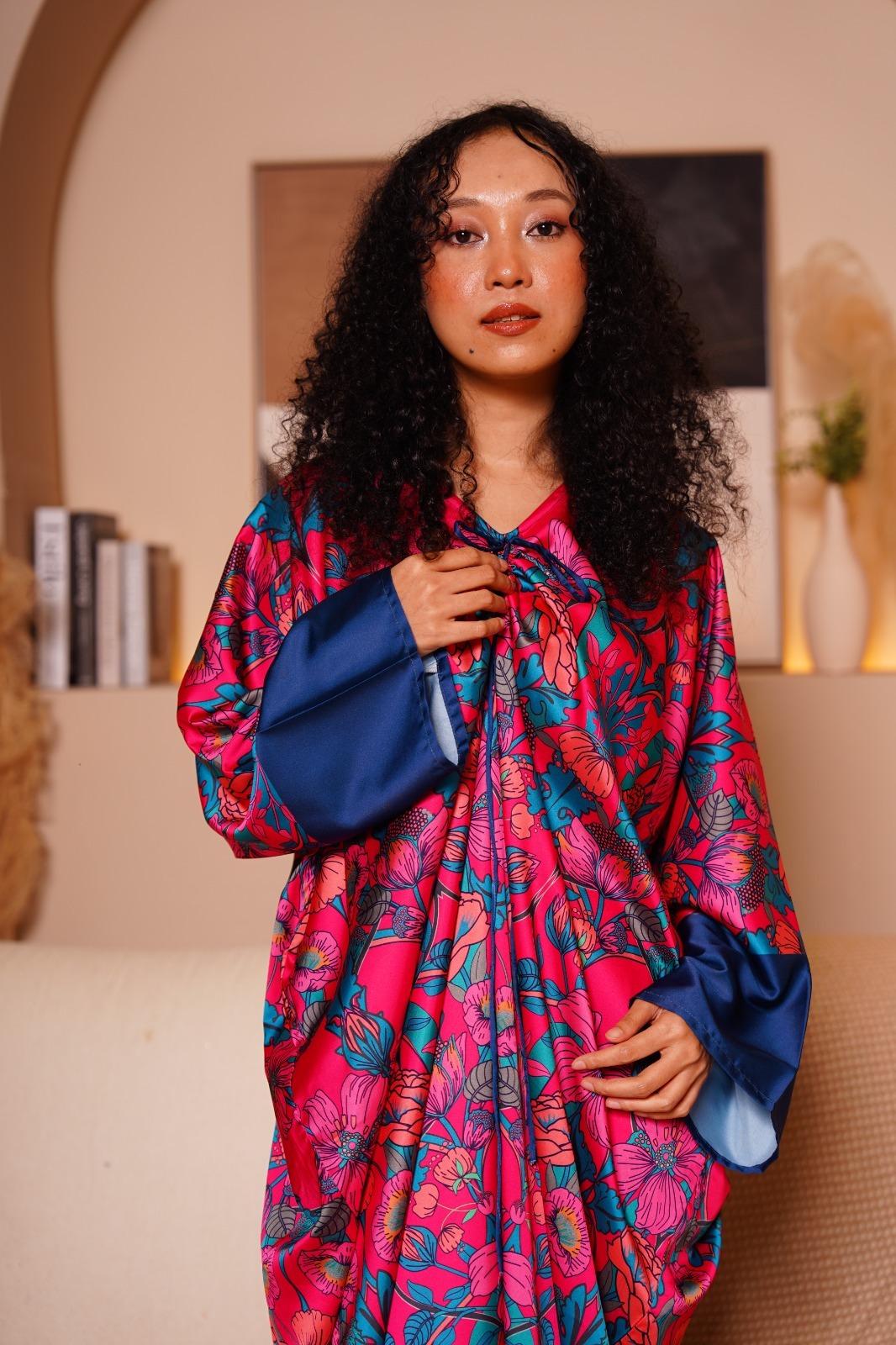 premium anggun pleats kaftan