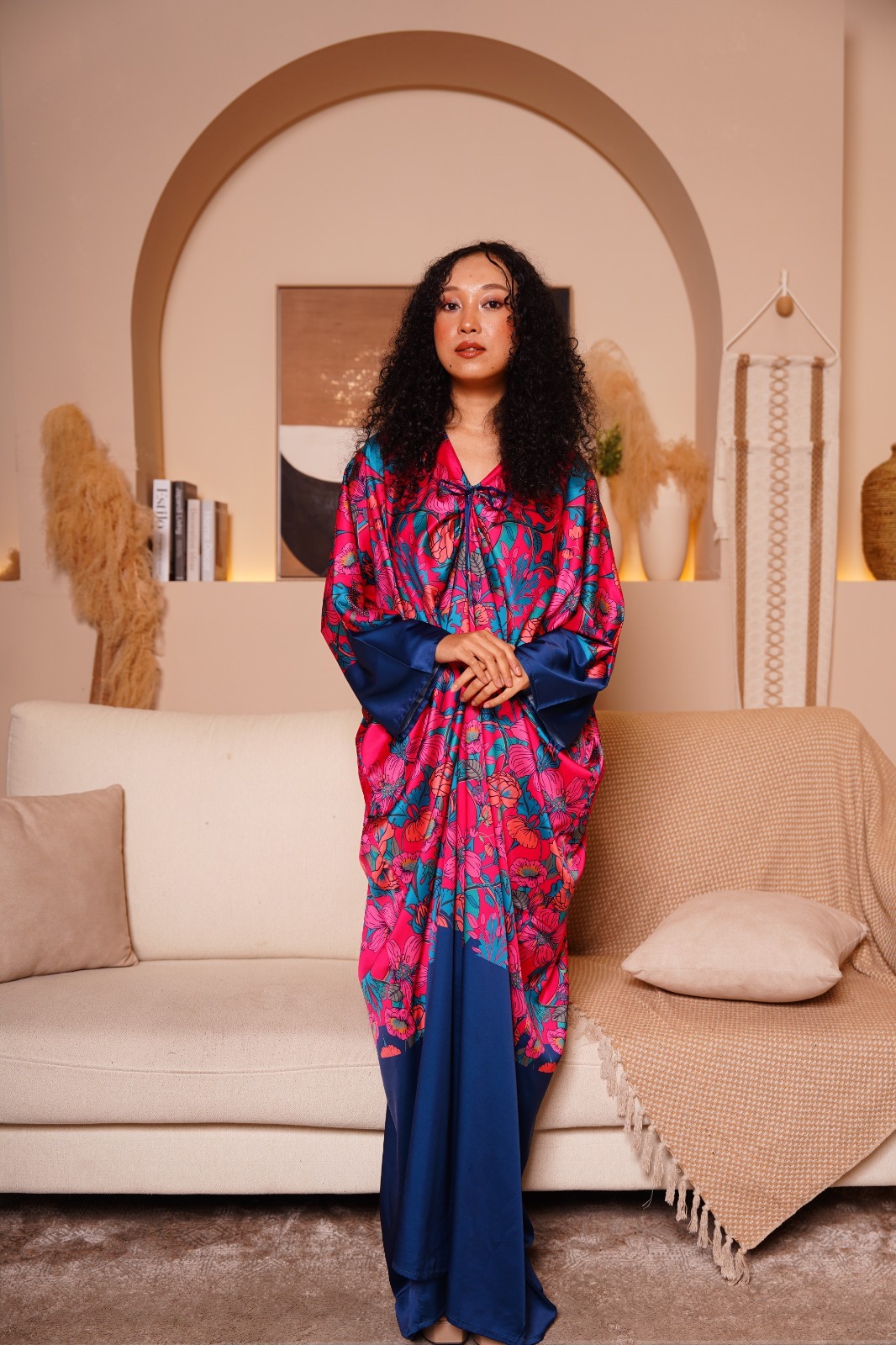 premium anggun pleats kaftan