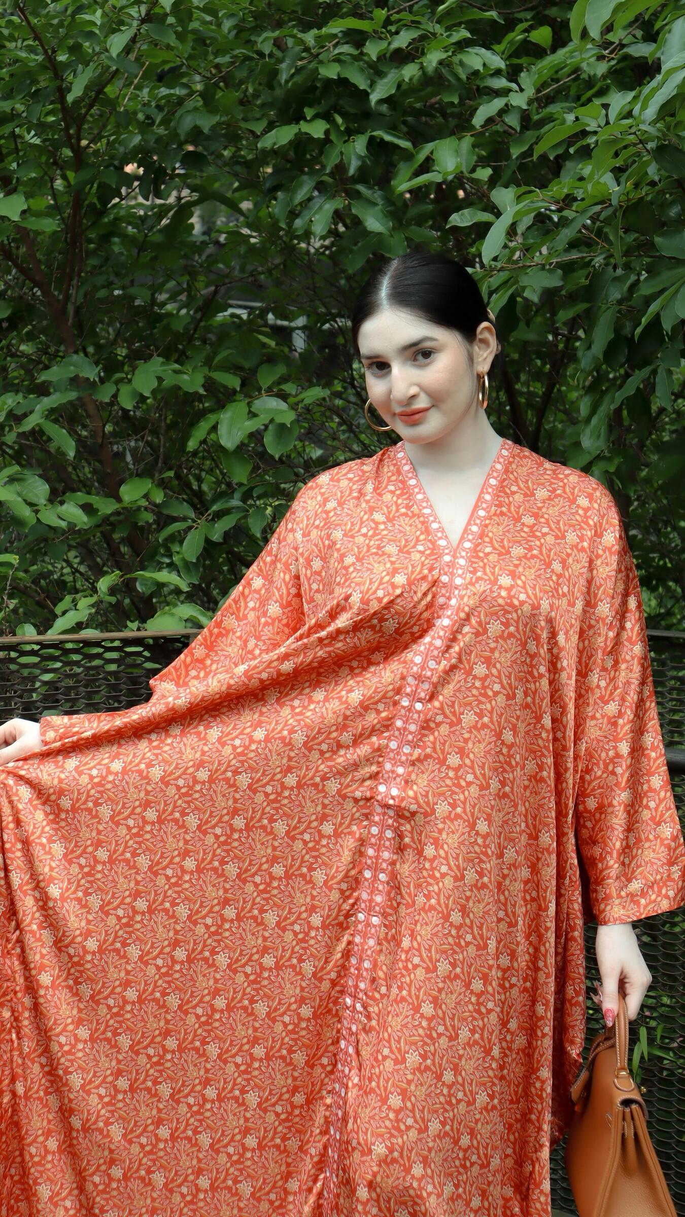 Marissa Kaftan Brique Orange