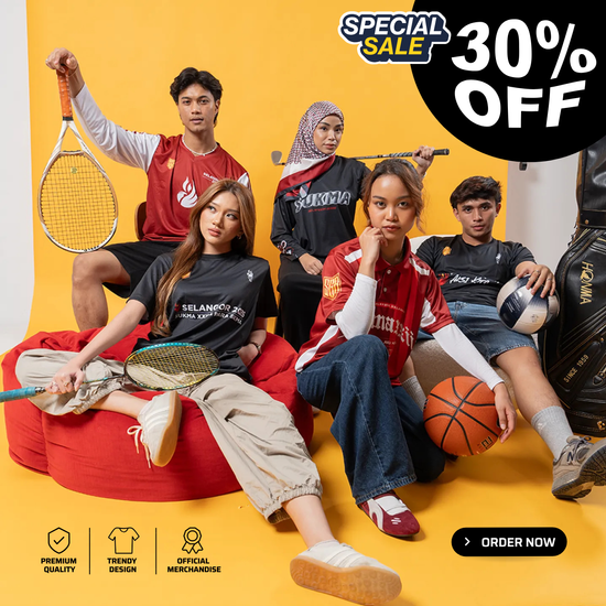 RENTAK KITA, AKSI KITA | SUKMA SELANGOR 2026 (Official Merchandise)