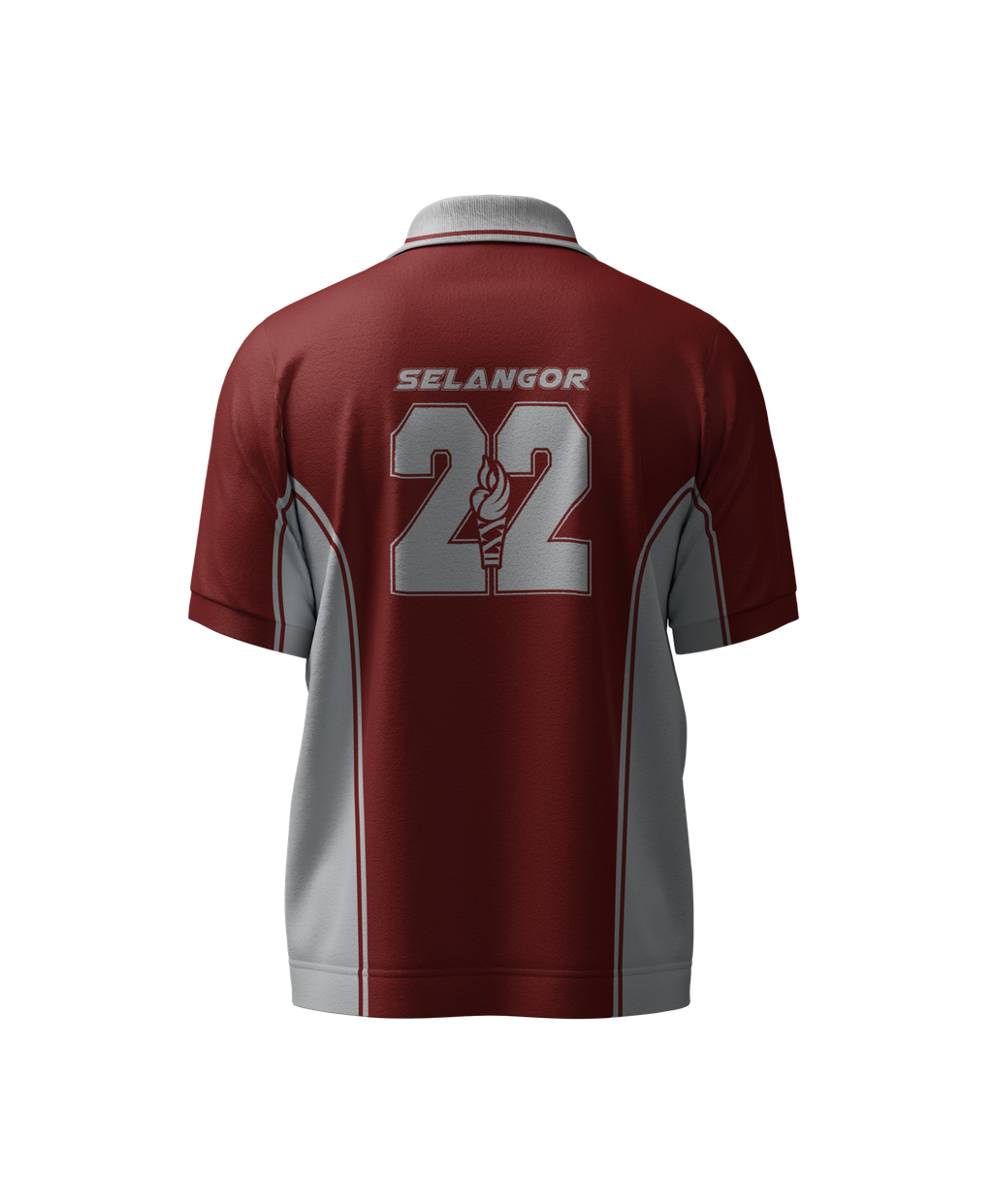 Oversized Polo design 1 - (Back)