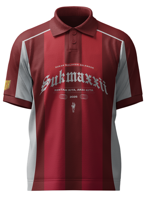 Oversized Polo - Red Front